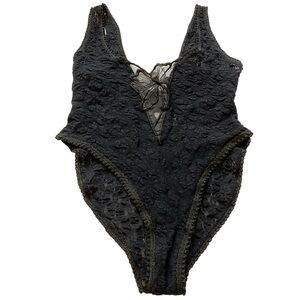 Vintage 60’s Alana Gale Lace Bodysuit Lingerie Intimates